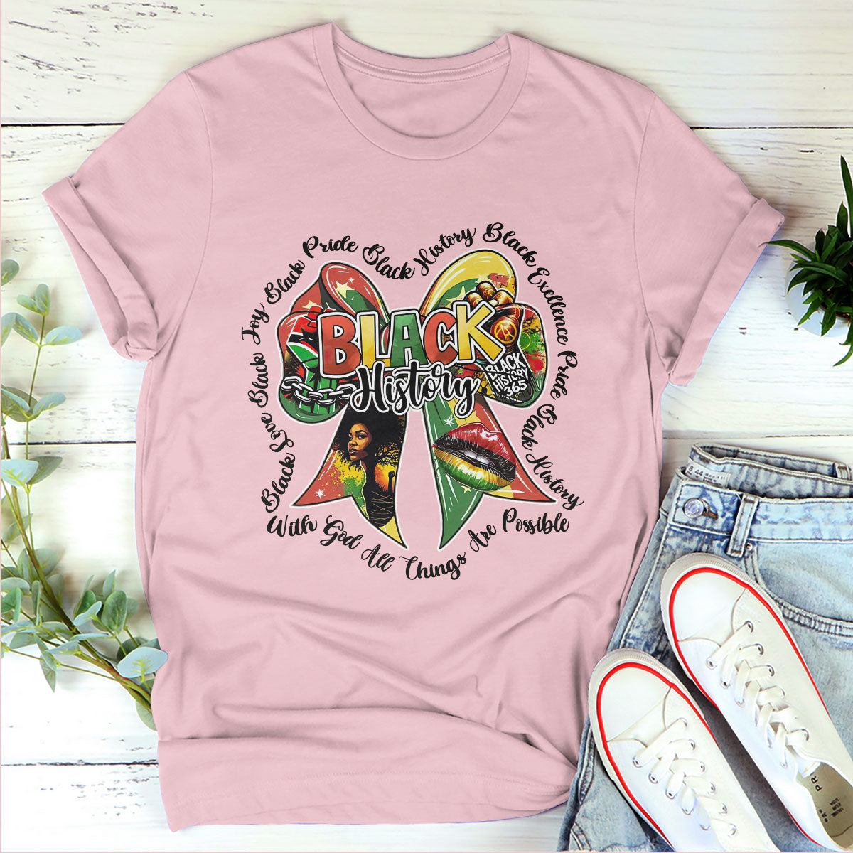 With God All Things Are Possible - 2D Unisex T-shirt GMJSTS200085