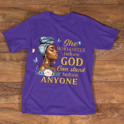 She Who Kneels Before God - Unisex T-shirt GMJSTS200076