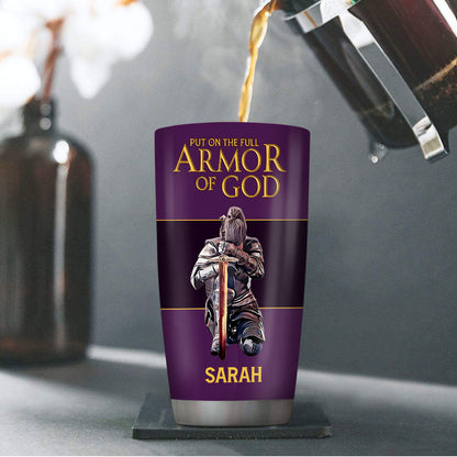 Faith Quote - Personalized Stainless Steel Tumbler