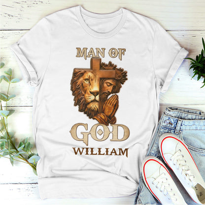 Man Of God - Personalized 2D Unisex T-shirt GMJSTS200042