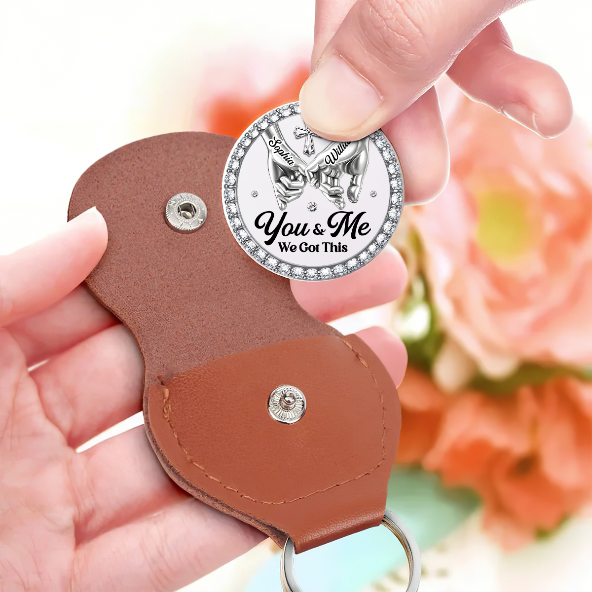 Choose You Over Again - Personalized Pocket Hug For Couples
