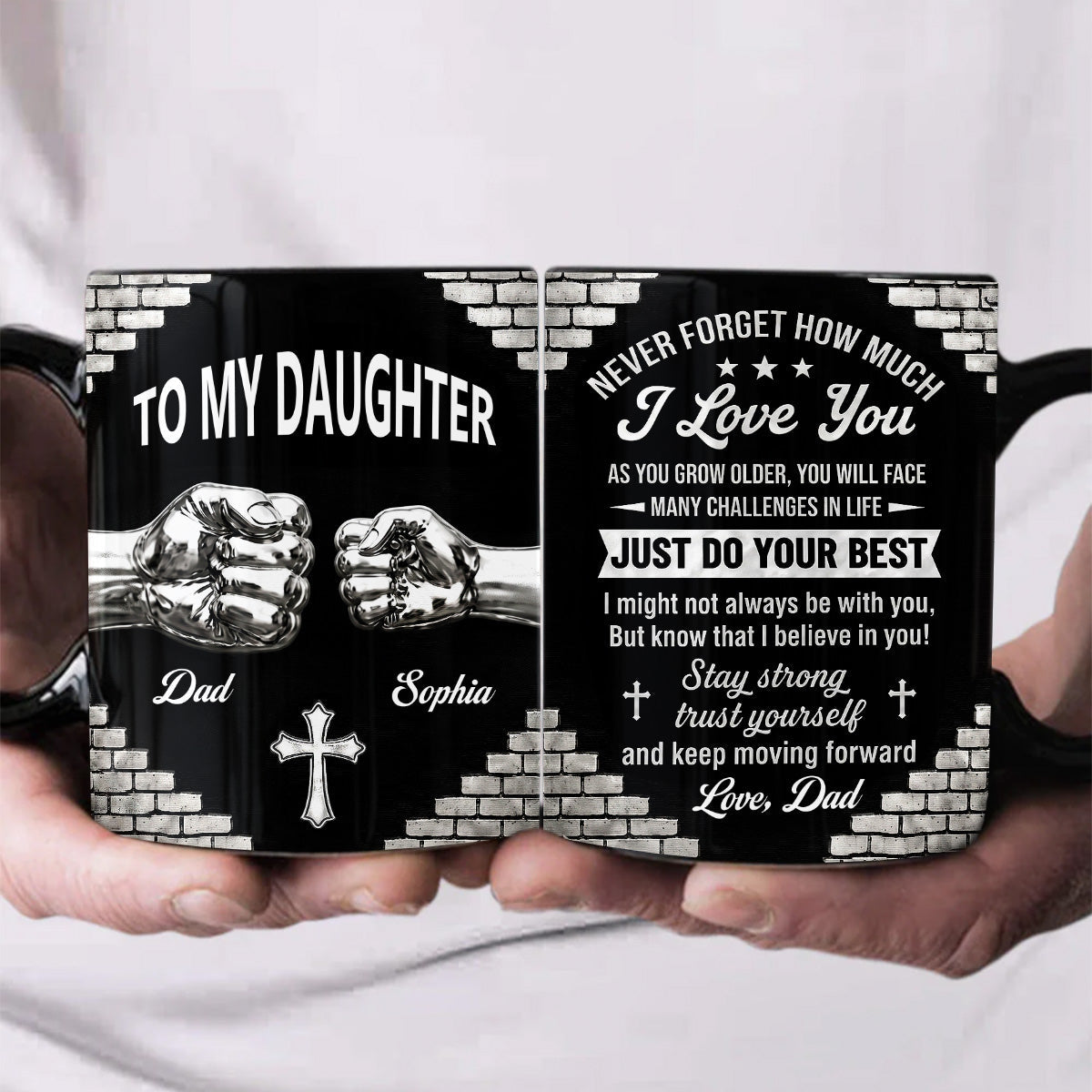 Just Do Your Best - Personalized Coffee Mug for Her