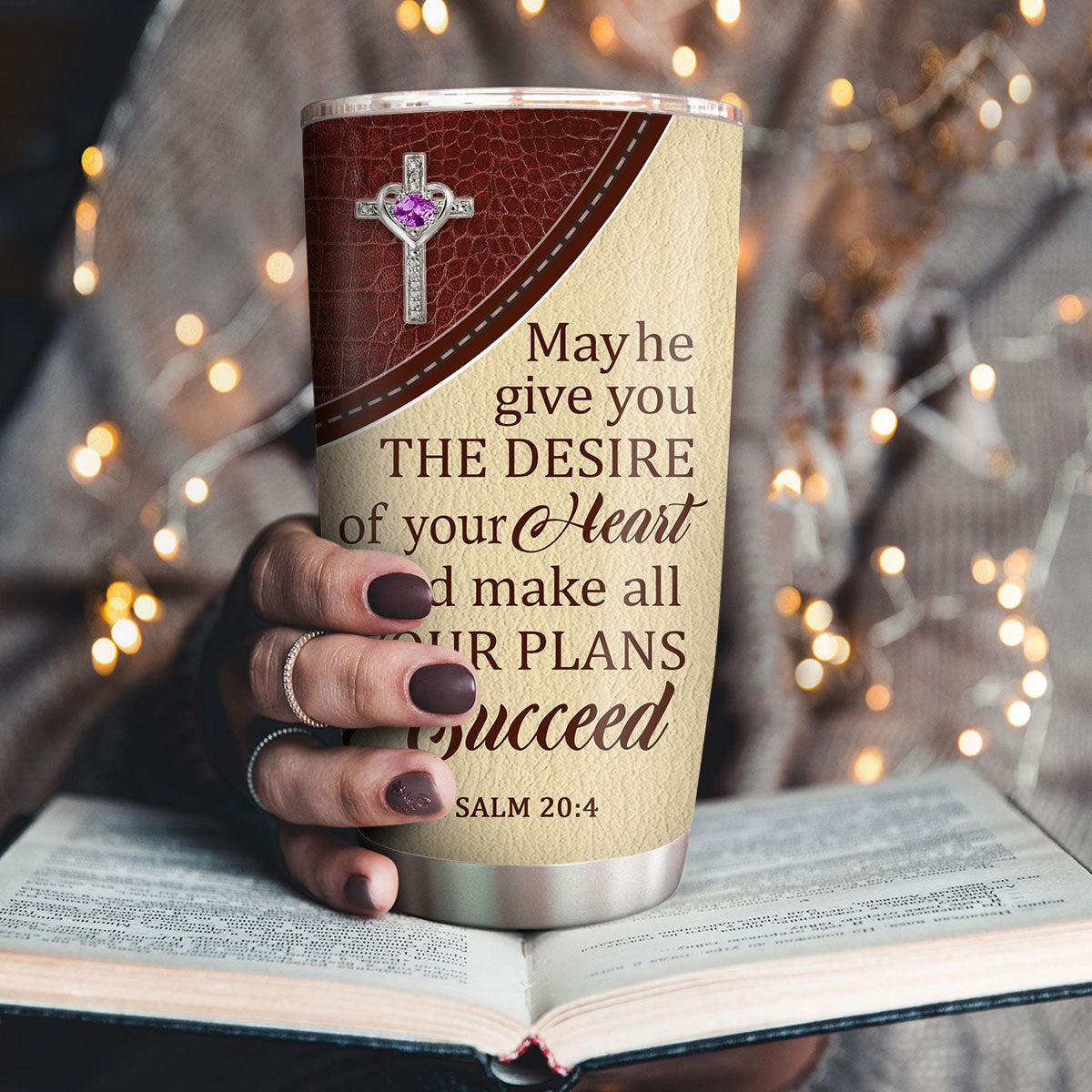 Desire of Your Heart - Personalized Stainless Steel Tumbler