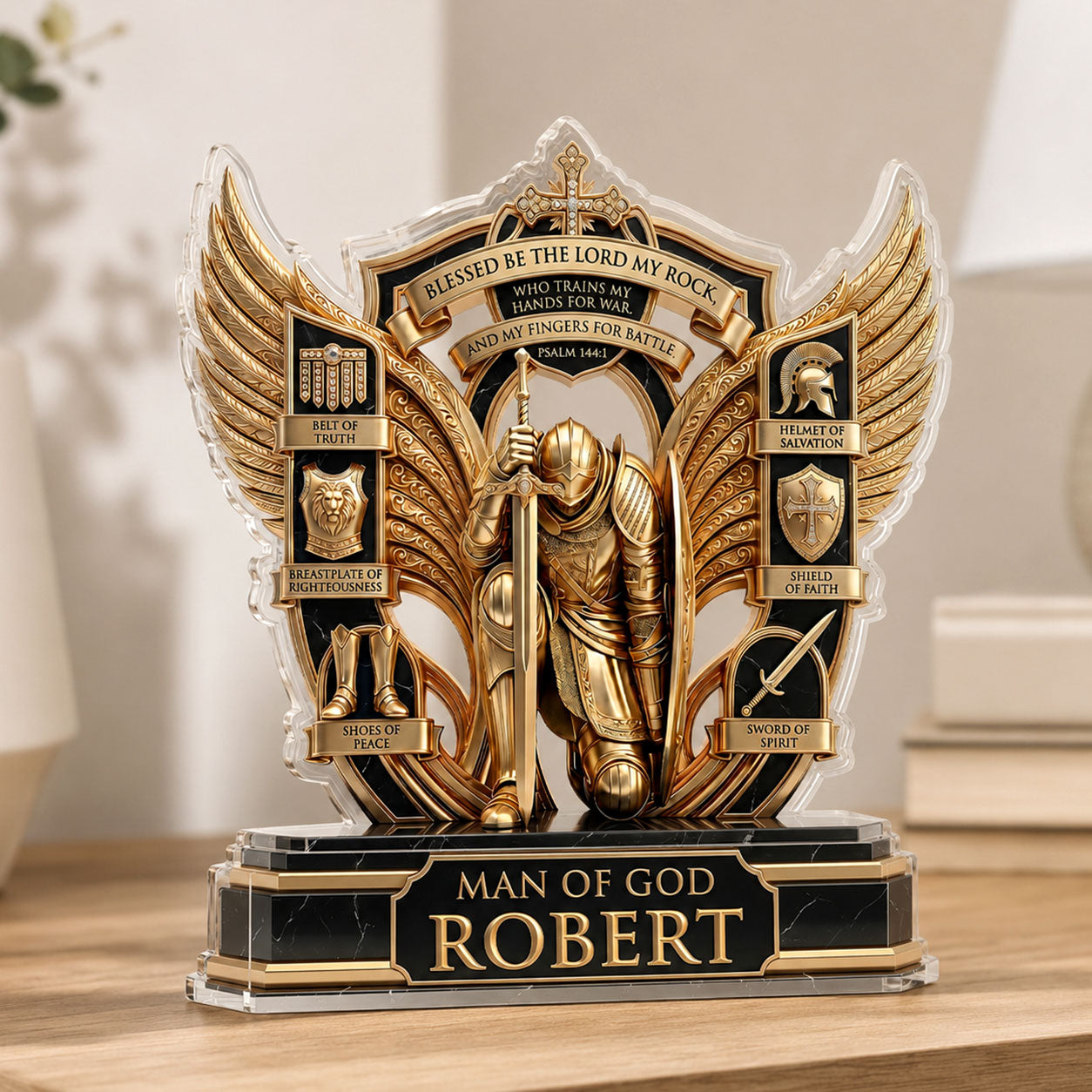 Blessed Be The Lord My Rock - Christian Faith Home Decor GAPJS10040