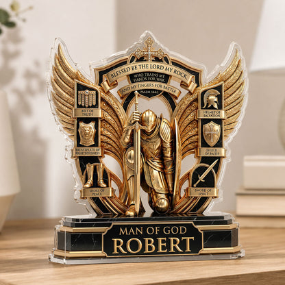 Blessed Be The Lord My Rock - Christian Faith Home Decor GAPJS10040