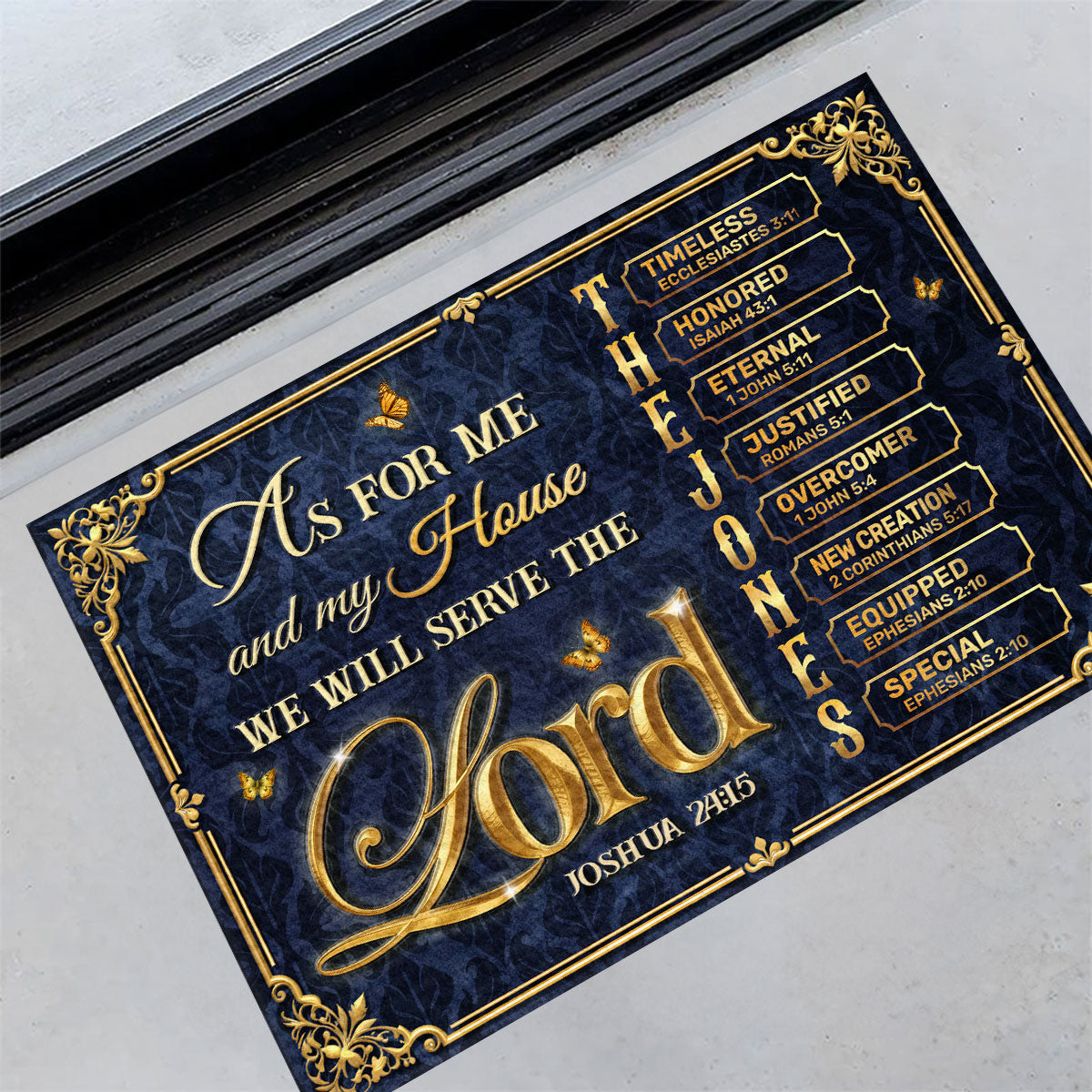 Durable Doormat - Indoor/Outdoor Welcome Mat