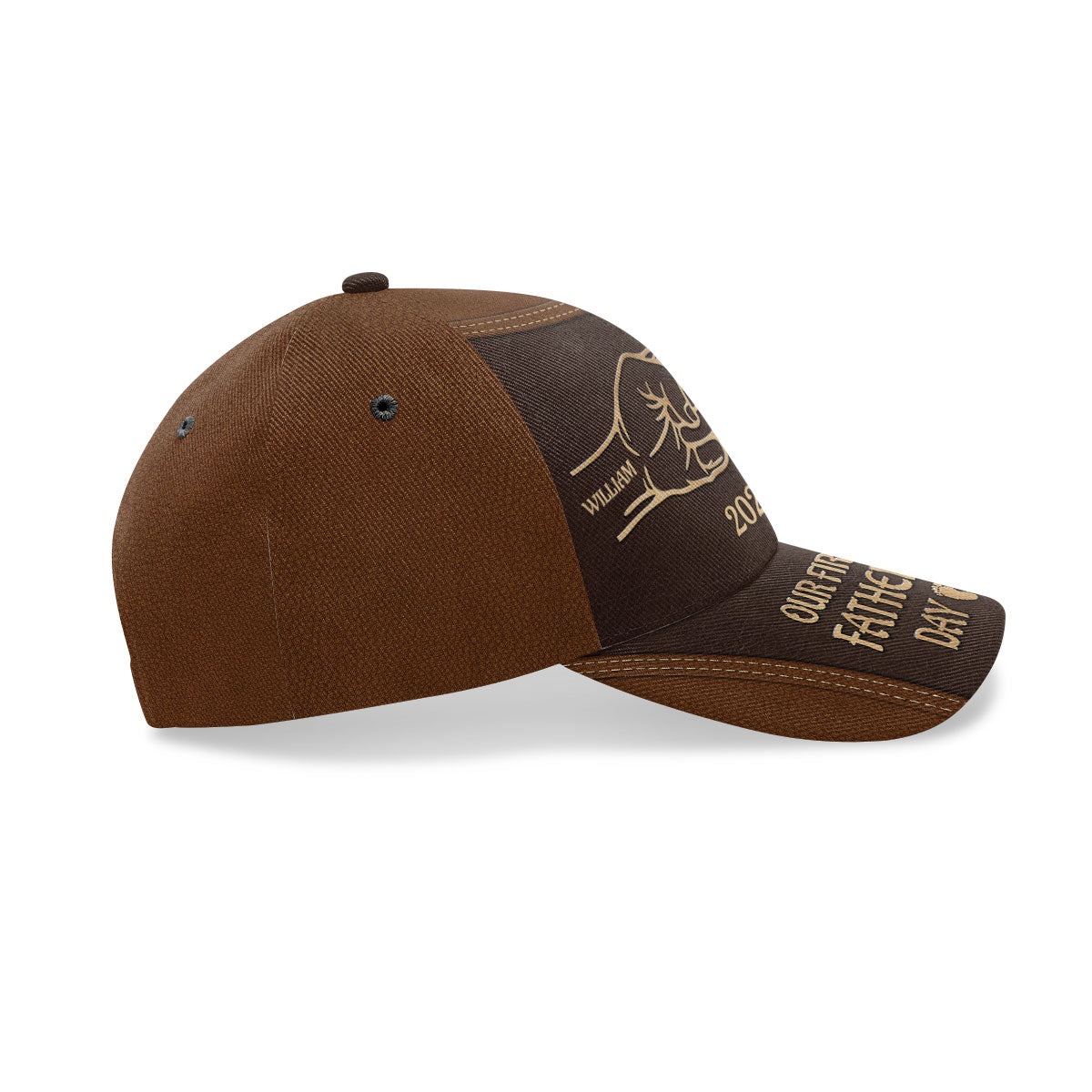 First Father's Day Gift - Custom Name Classic Cap