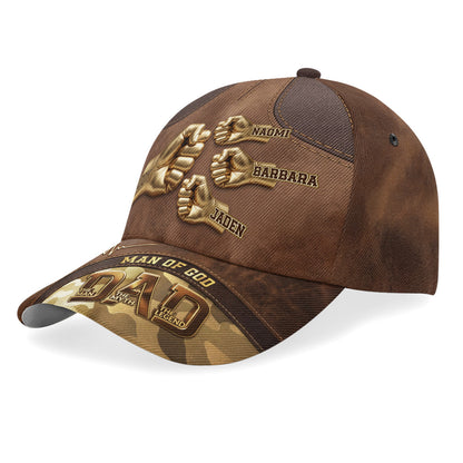Dad the Man the Myth the Legend - Custom Name Cap