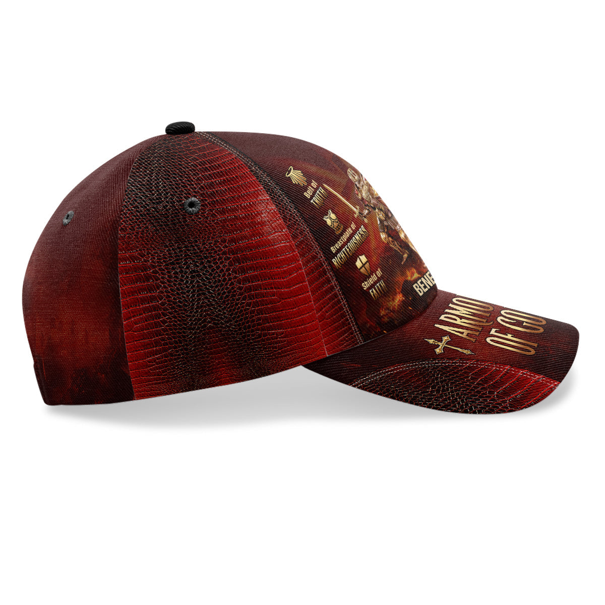 Armor Of God - Personalized Classic Cap Faith - Gift For Men