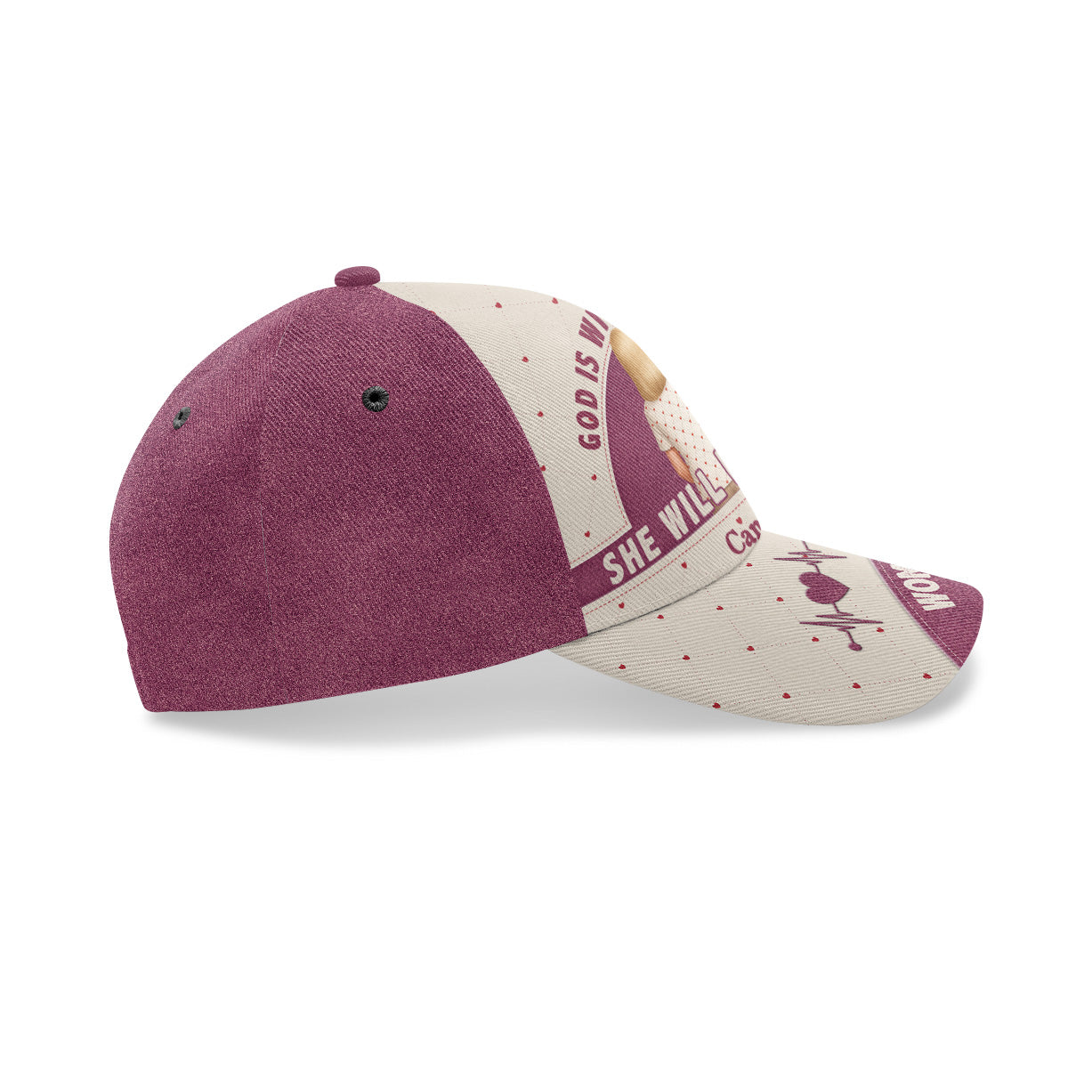 God Is Within Her - Personalized Classic Cap