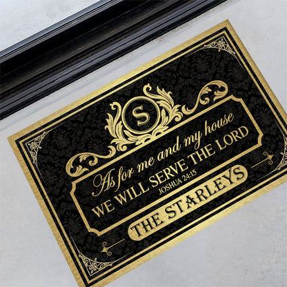 Faith House Doormat - Personalized Home Decor