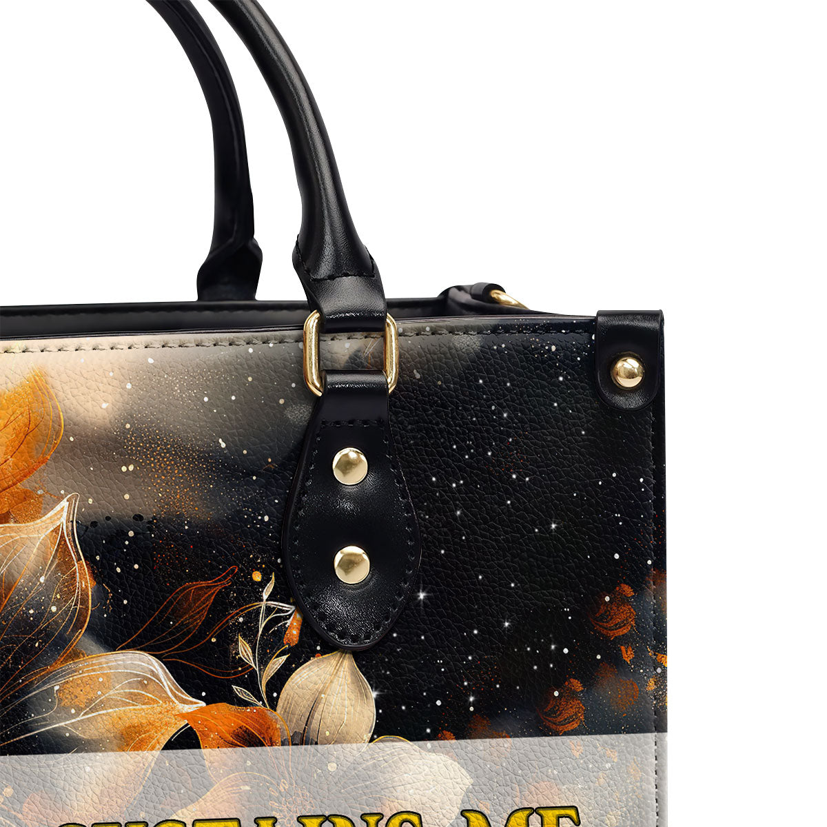 The Lord Sustains Me - Personalized Leather Handbag GMJSLB200014