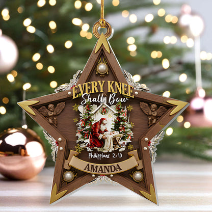 Christian Faith - Personalized Acrylic Ornament GOJS10334