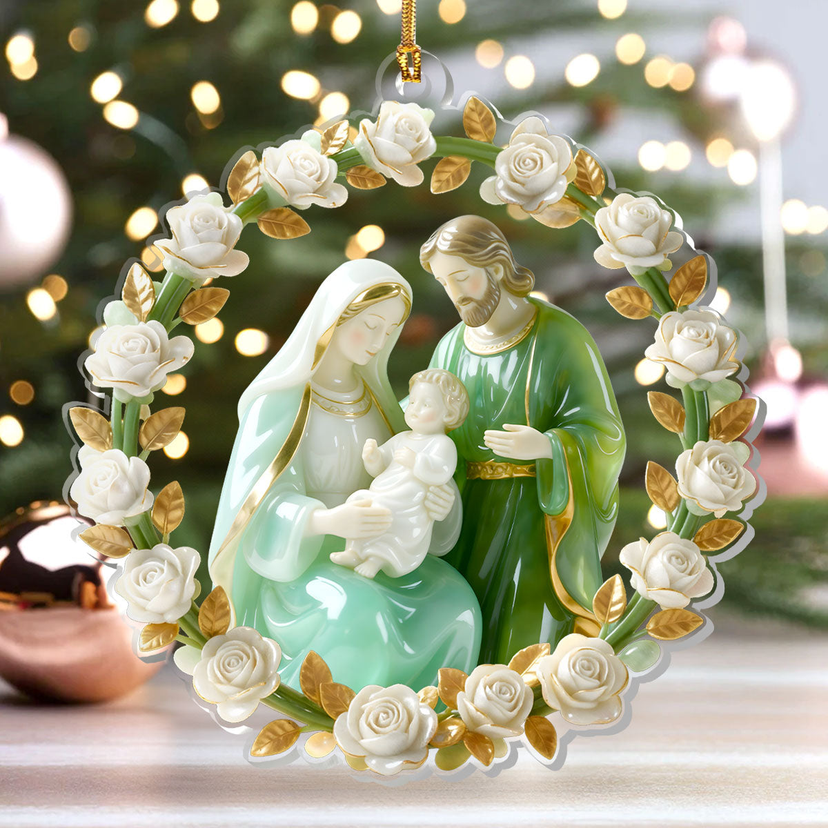 Bible Verse - Personalized Acrylic Ornament GOJS10302