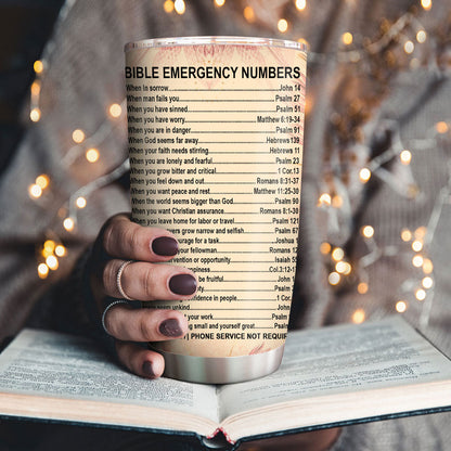 Faith-Inspired - Stainless Steel Tumbler 20oz