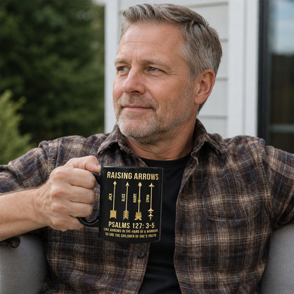 Raising Arrows - Personalized Coffee Mug for Dad