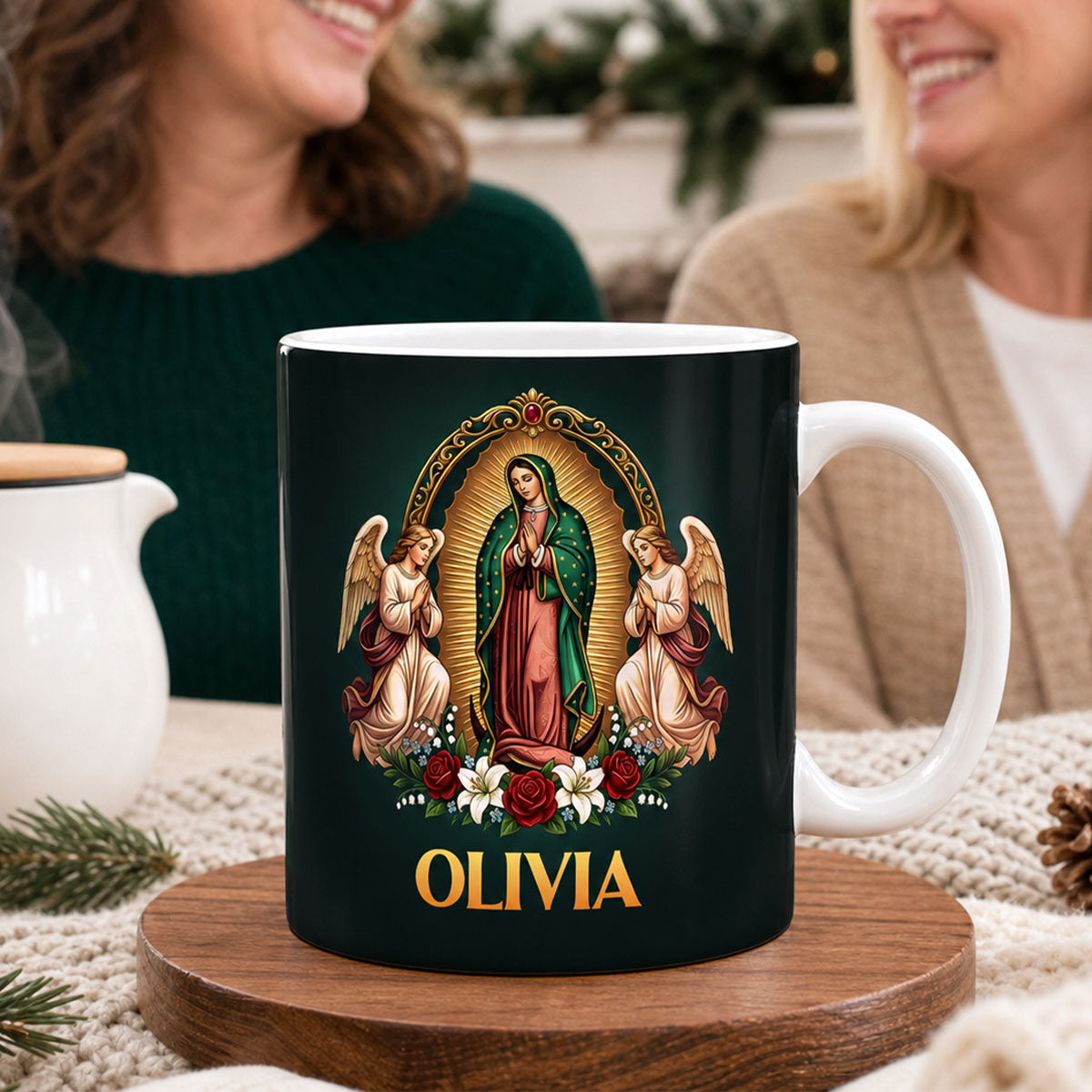 Our Lady of Guadalupe Gift for Mom - Personalized Coffee Mug