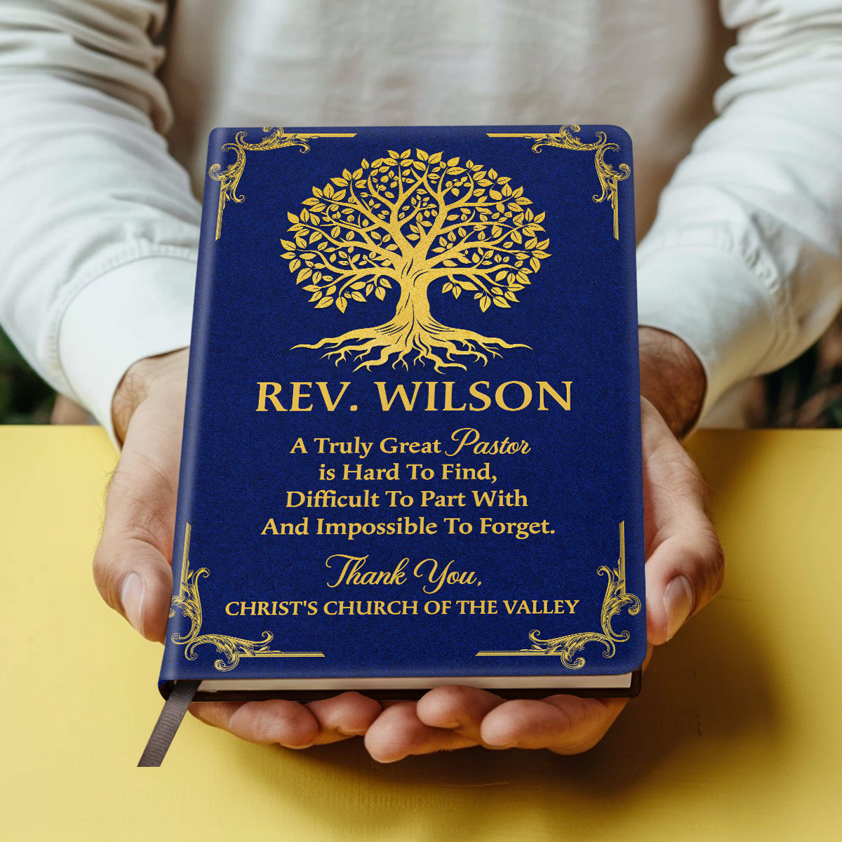 Faith - Personalized Leather Cover Notebook GMJSNB200050