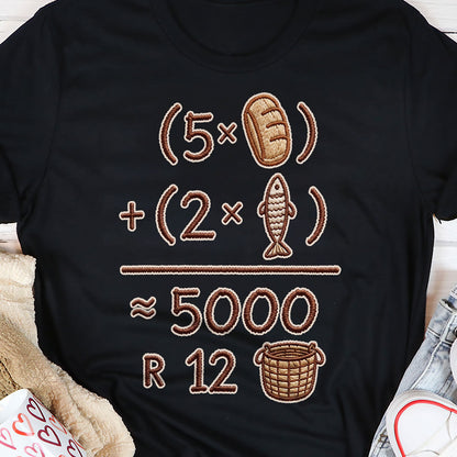 God Does Math His Way - 2D Unisex T-shirt GMJSTS200004