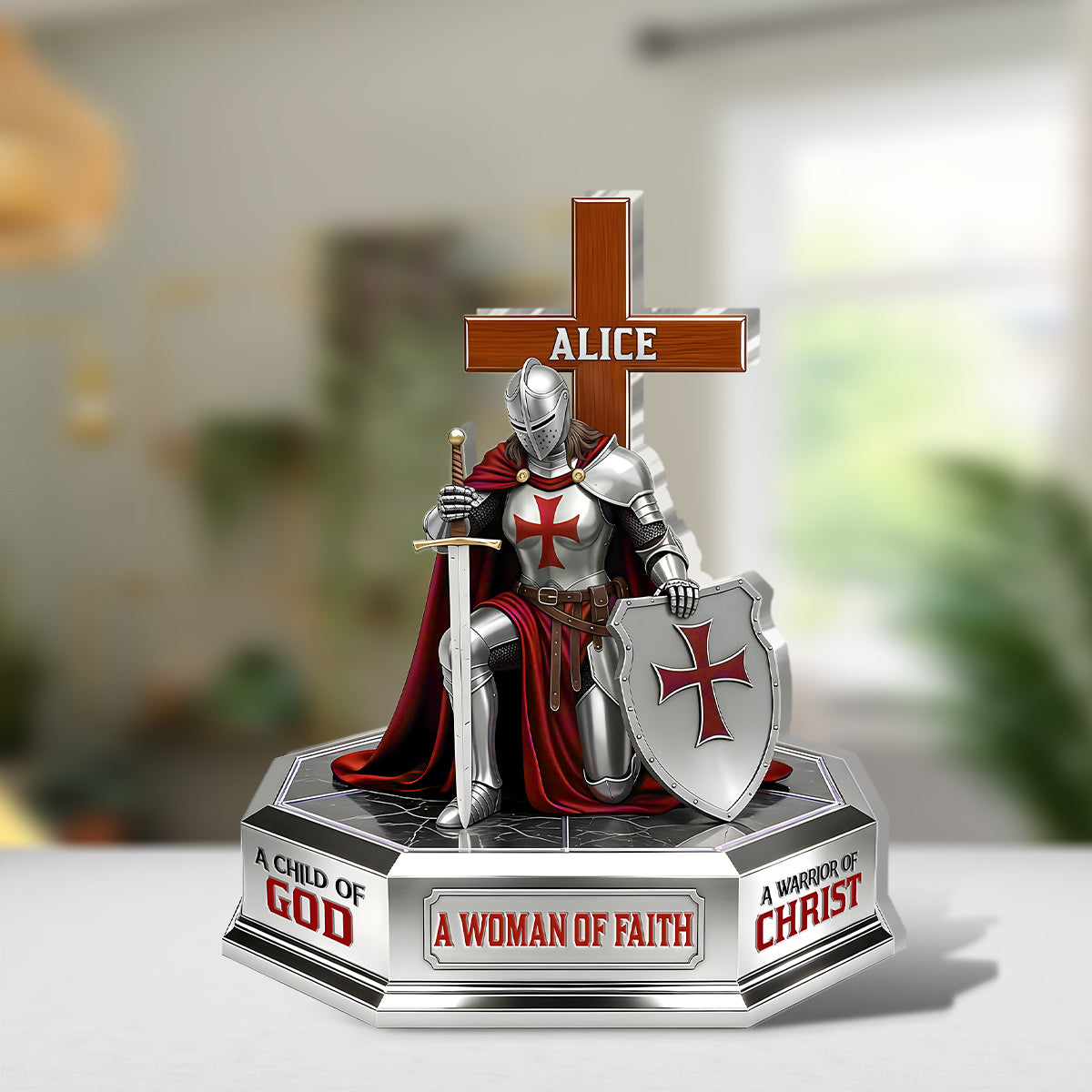 A Man of God - Personalized Acrylic Plaque - Faith Keepsake GAPJS10160