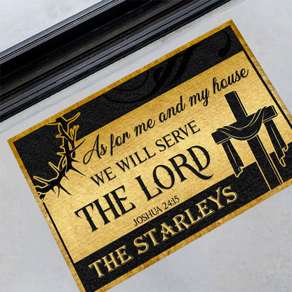 Faith Quote - Personalized Doormat for Home