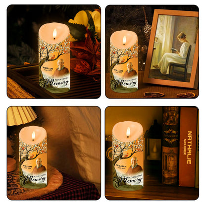 A Limb Has Fallen From Our Family Tree - Personalized Flameless LED Candle