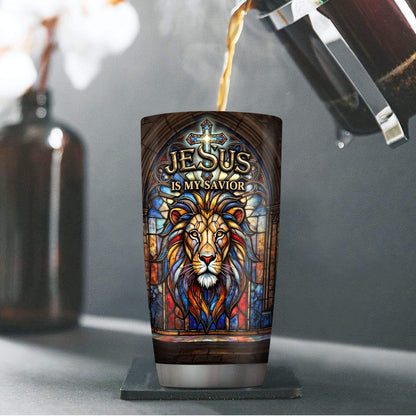 Jesus Is My Savior - Personalized Stainless Steel Tumbler
