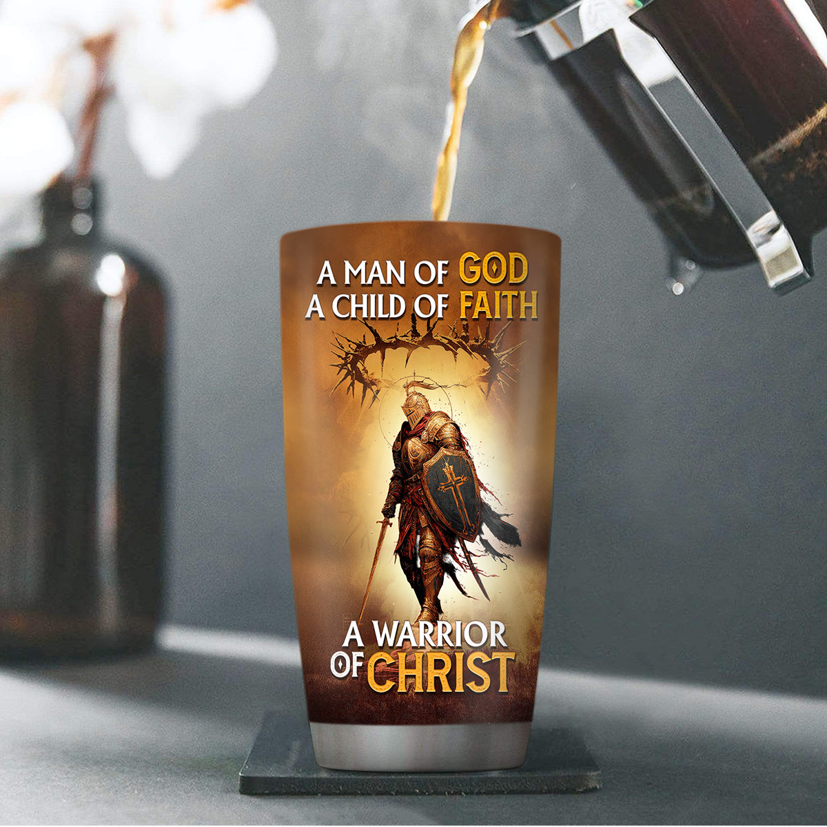 Grace - Stainless Steel Tumbler