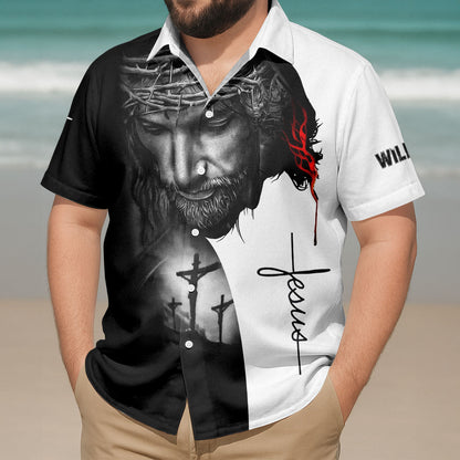 Faith Over Fear - Custom Hawaiian Shirt - Christian Apparel