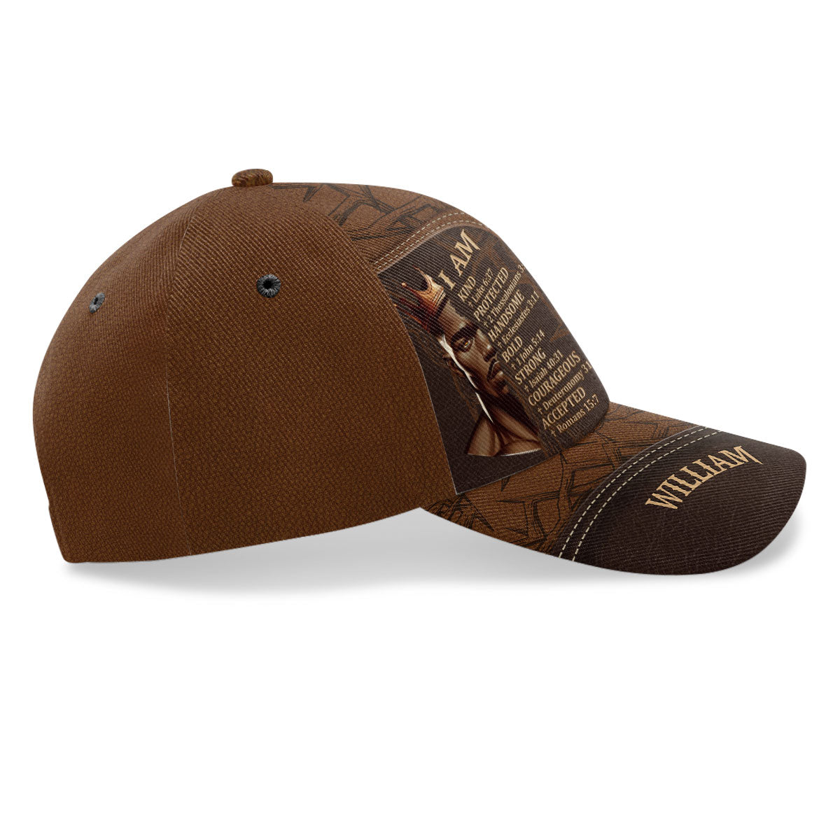 Faith-Inspired - Personalized Classic Cap for Men