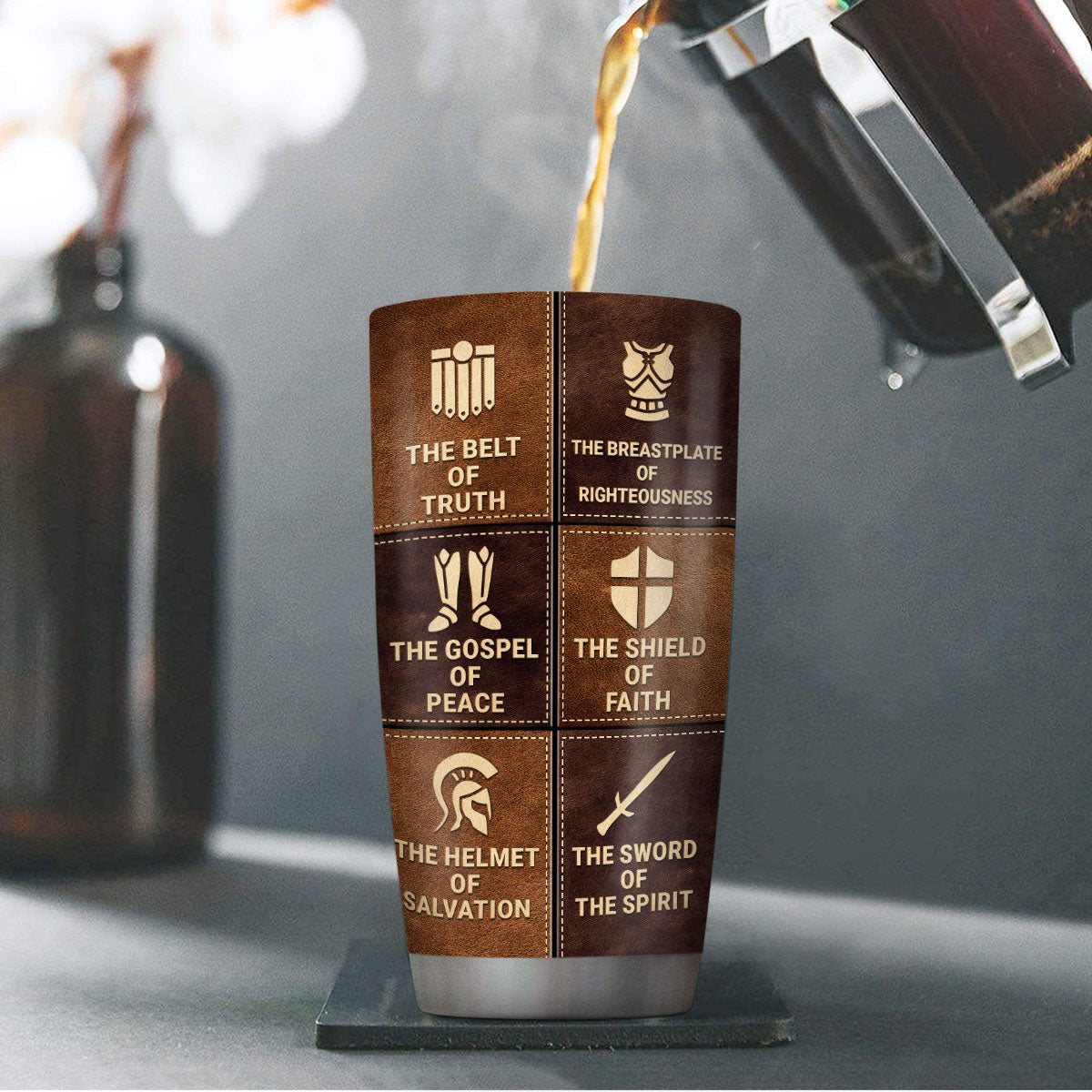 Faithful Inspiration - Personalized Stainless Steel Tumbler