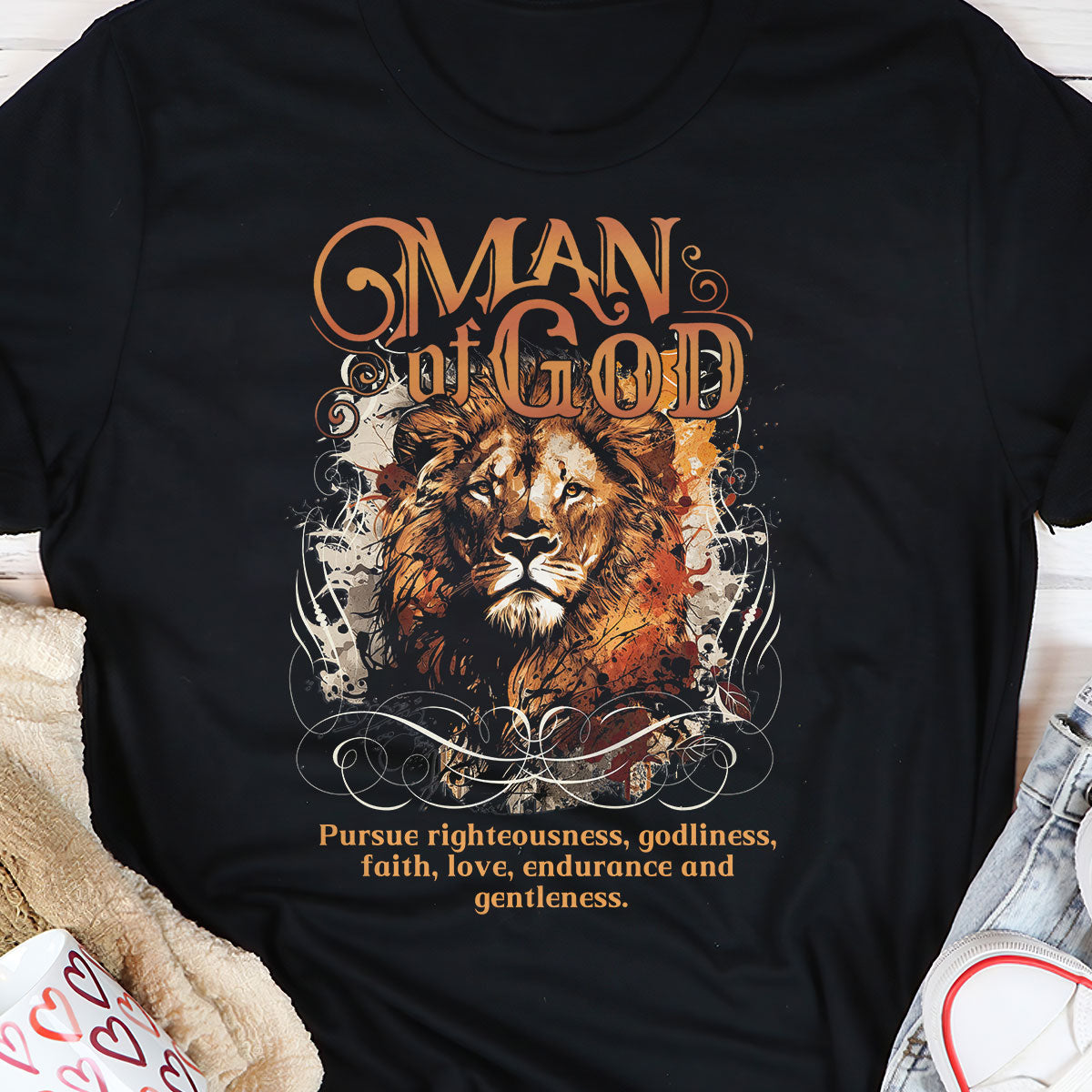 Man Of God - 2D Unisex T-shirt GMJSTS200083
