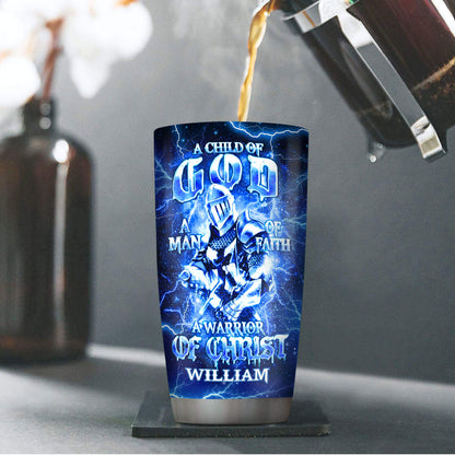 Child Of God - Personalized Stainless Steel Tumbler