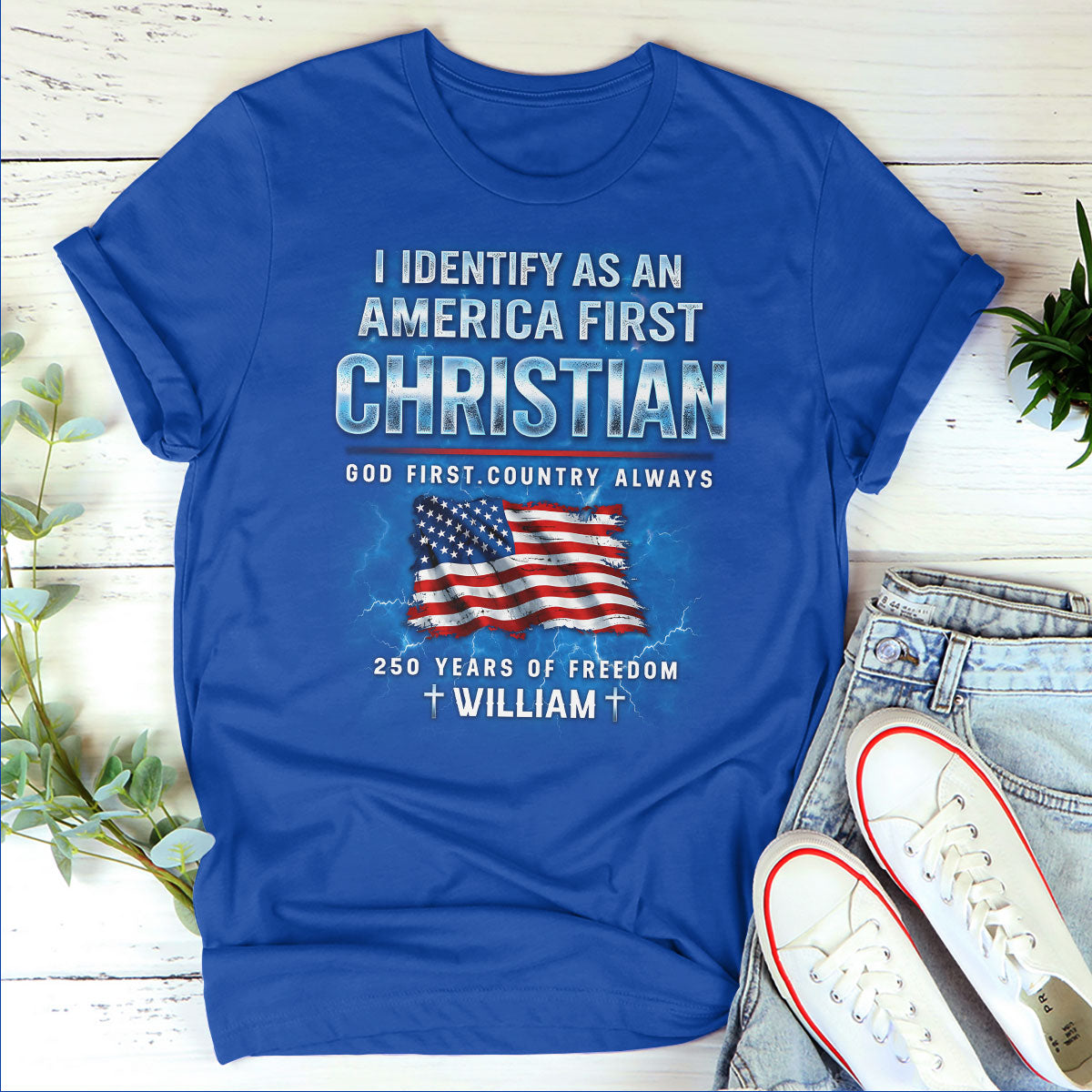 America 250th Anniversary - Personalized 2D Unisex T-shirt GMJSTS200037
