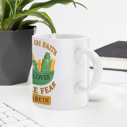 Breathe In Faith - Personalized Ceramic Coffee Mug