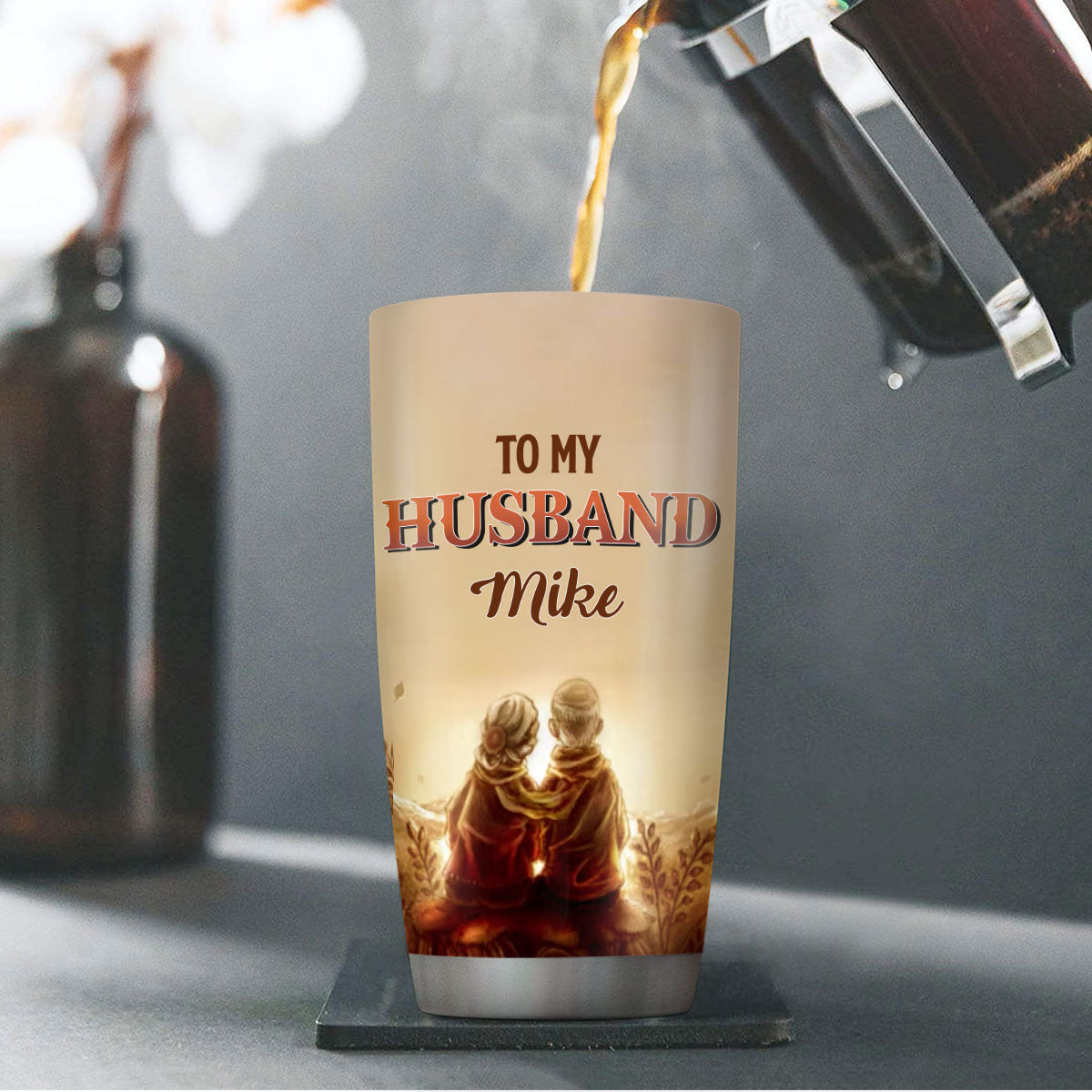 Inspirational Verse - Personalized Stainless Steel Tumbler 20oz