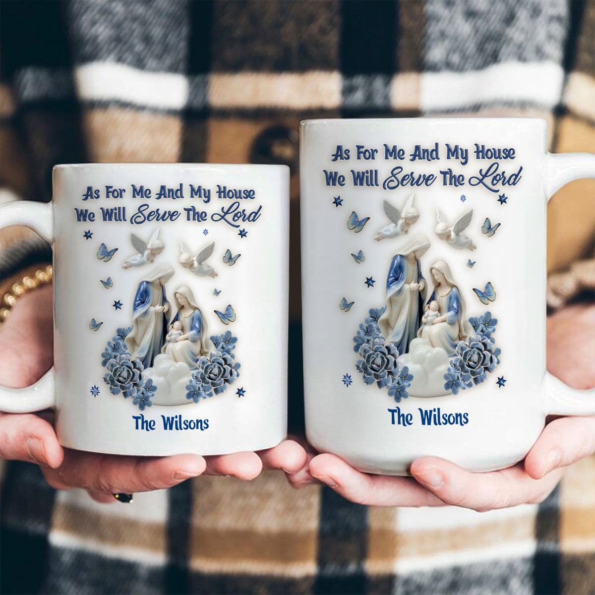 As For Me And My House - Christian Inspirational Coffee Mug