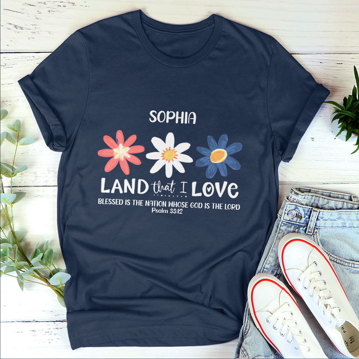 Land That I Love - Personalized 2D Unisex T-shirt GMJSTS200055