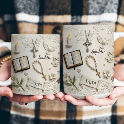 Rooted In Faith - Personalized Ceramic Coffee Mug
