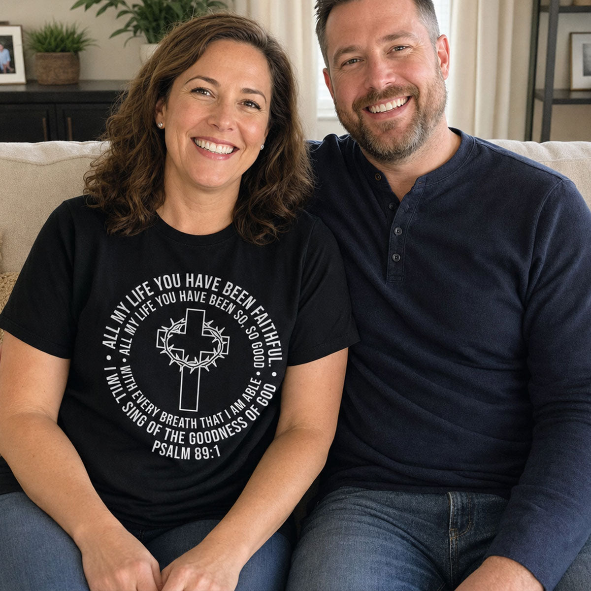 Psalm 23:1 - Unisex T-shirt GMJSTS200012