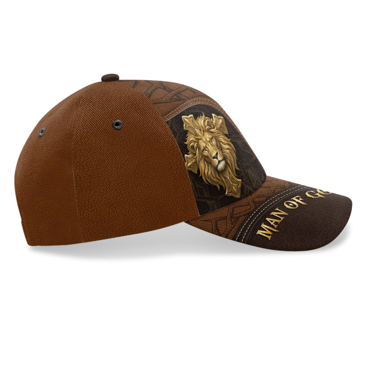 Man Of God - Personalized Classic Cap - Gift For Dad
