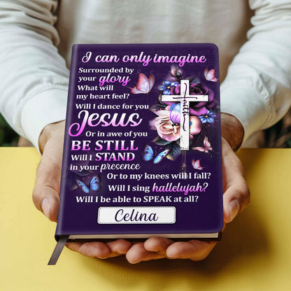 I Can Only Imagine - Personalized Leather Notebook GMJSNB200077