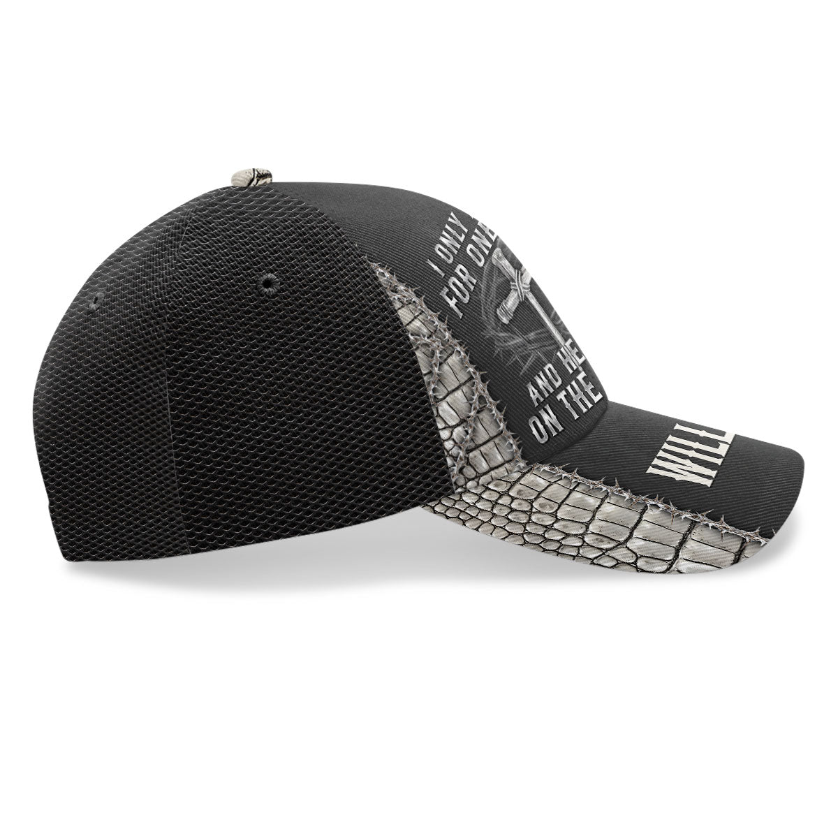 I Only Kneel For One Man - Personalized Classic Cap