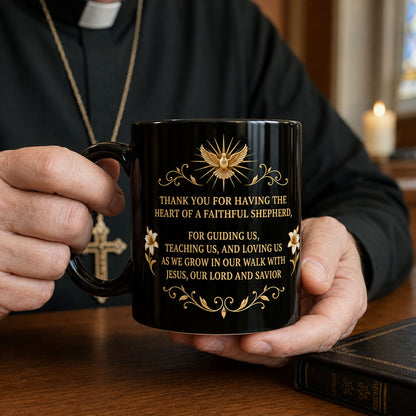 Faithful Shepherd - Personalized Ceramic Coffee Mug