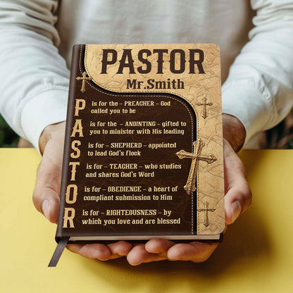 Thank You For All You Do - Personalized Leather Notebook GMJSNB200063