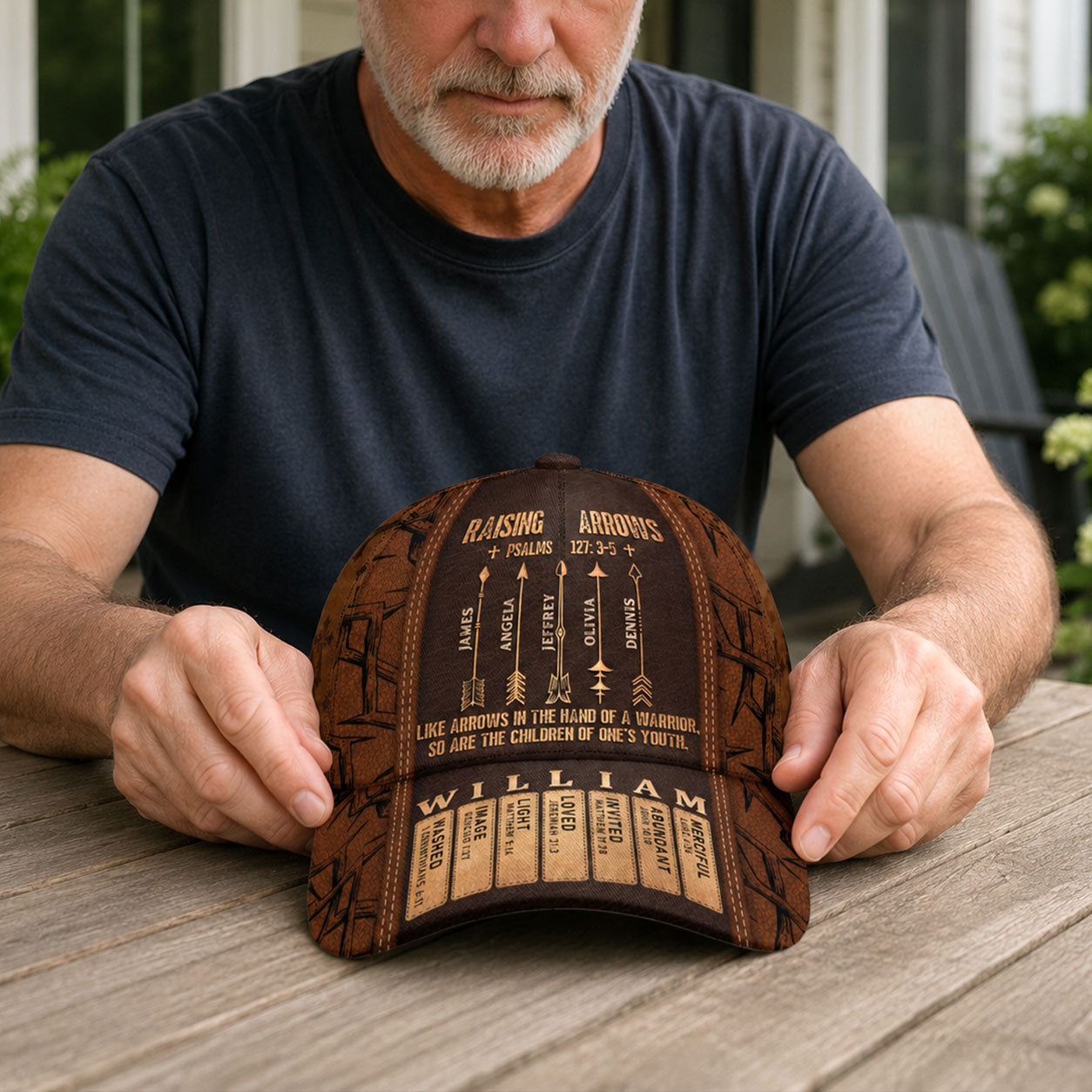 Raising Arrows - Personalized Classic Cap for Dad