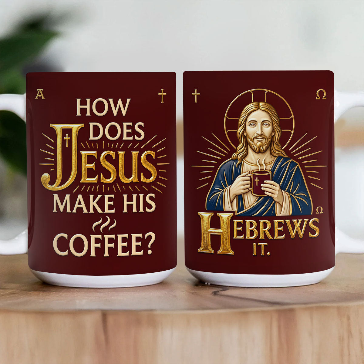 Faith-Inspired Coffee Mug - Personalized Ceramic Mug