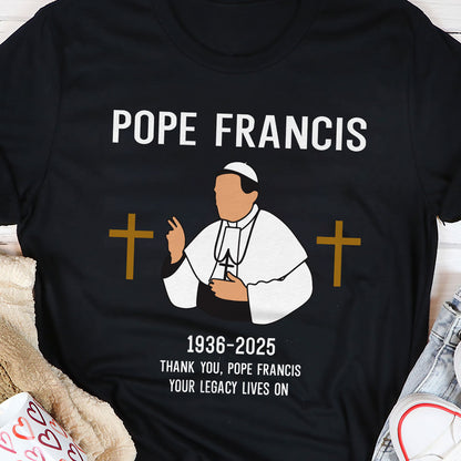 Thank You Pope Francis - 2D Unisex T-shirt GMJSTS200071