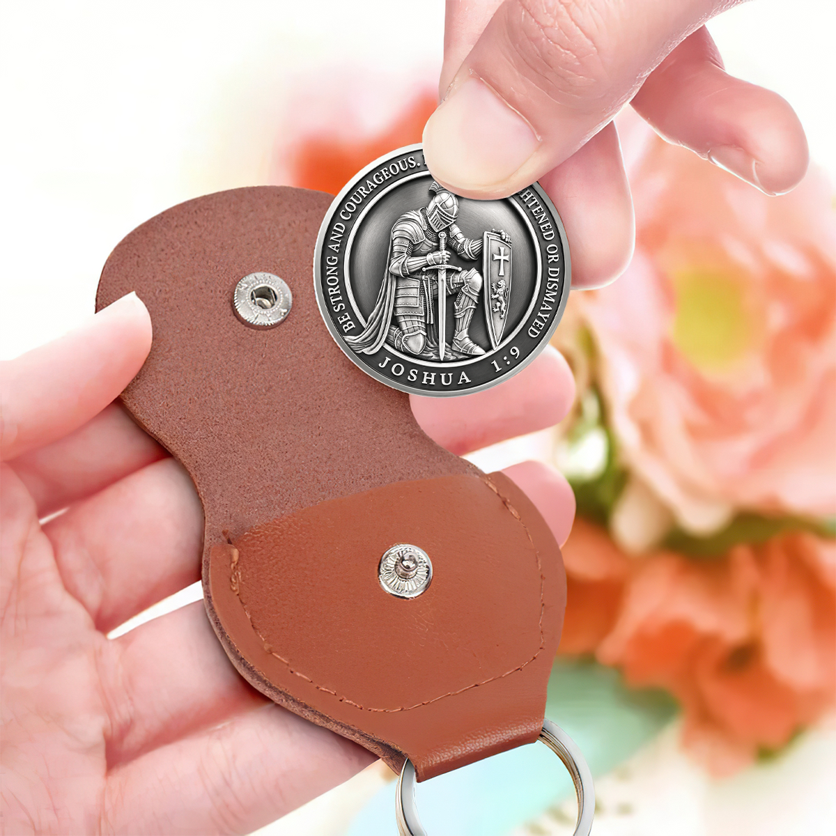 Be Strong and Courageous - Personalized Christian Keepsake