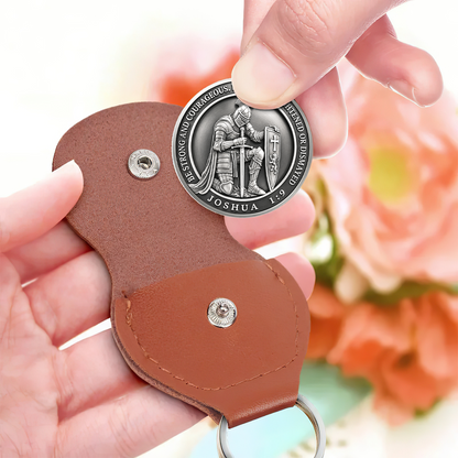 Be Strong and Courageous - Personalized Christian Keepsake